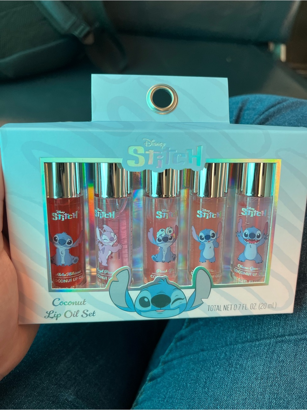 Disney Stitch Coconut Lip Oil Set